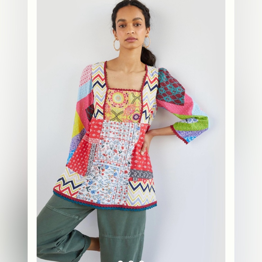 Anthropologie Let Me Be Top